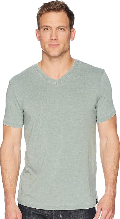 Lucky Brand Men's Venice Burnout V Neck Tee