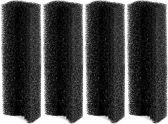 TARARIUM Aquarium Filter Replacement Material, 4 Pack, Compatible with WP-590F