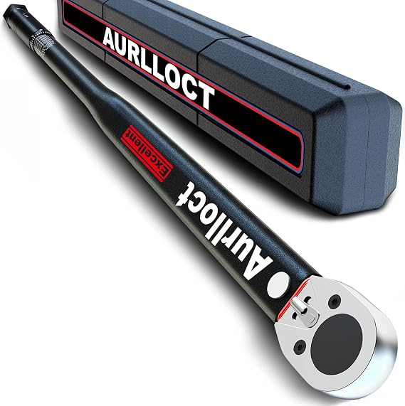 3/4" Drive Click Torque Wrench Set, Torque Wrench Car 50-500 Nm, Wheel Torque Spanner, ± 5% Accuracy for Truck, Car, Tire Replacement, and Motorcycle Car Maintenance