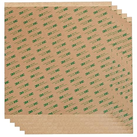 CANOPUS Double Sided Transfer Sheet, 468MP Adhesive Transfer Tape, 10in x 10in (5-Pack)