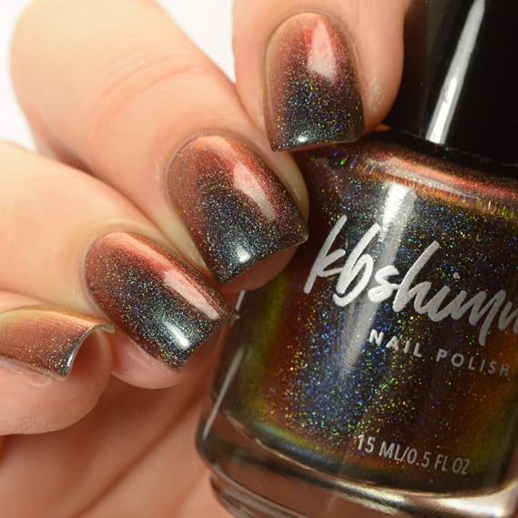 KBShimmer Much Lava To You Multichrome Nail Polish 0.5 oz Full Sized Bottle