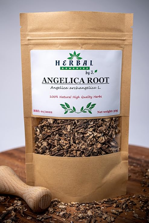 Angelica Root Tea Dried Herb 50g - Herbal Remedies by J. - Arcydziegiel Litwor korzen
