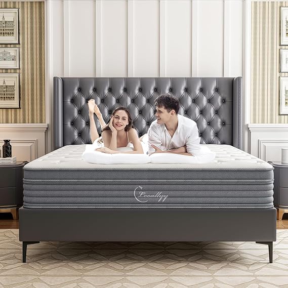 12 inch Queen Mattress in a Box, Pressure Relief&Motion Isolation