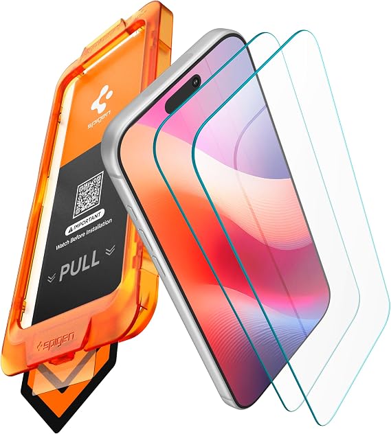 Spigen AlignMaster S Screen Protector for iPhone 18 Pro Max/ 17 Pro Max