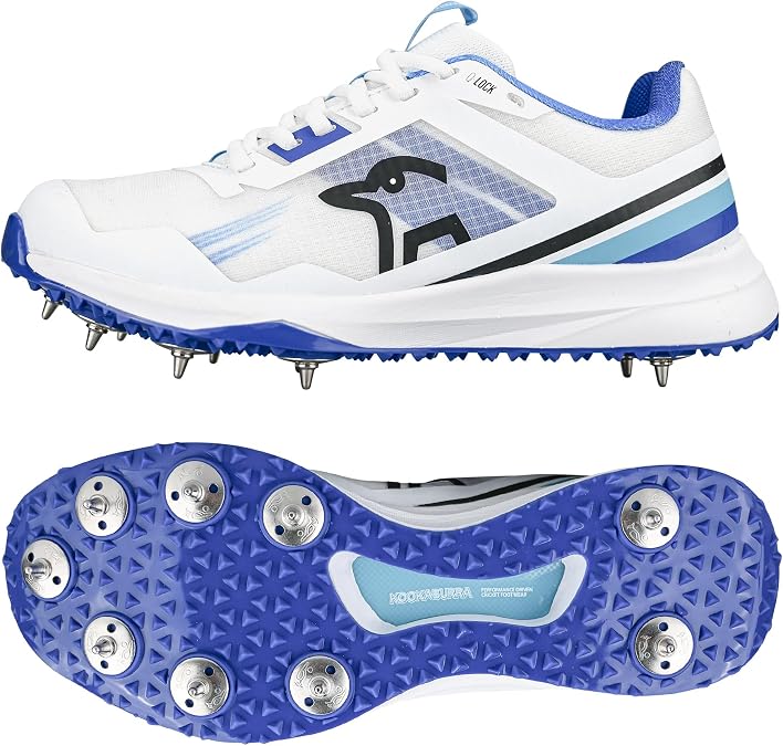 Kookaburra KC 2.0 Spike Cricket Shoe - Blue/Sky