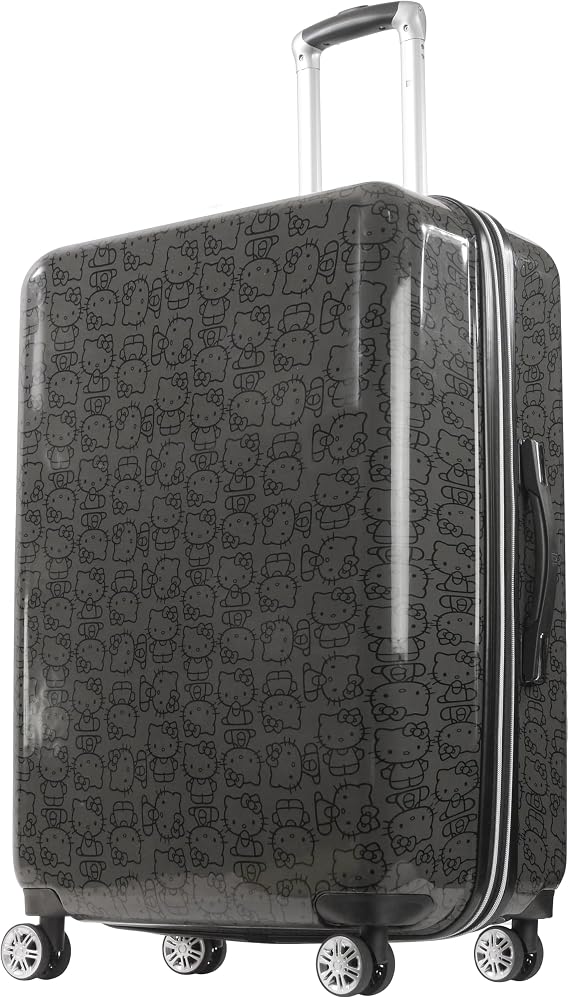 FUL Hello Kitty 29 Inch Rolling Luggage, Black