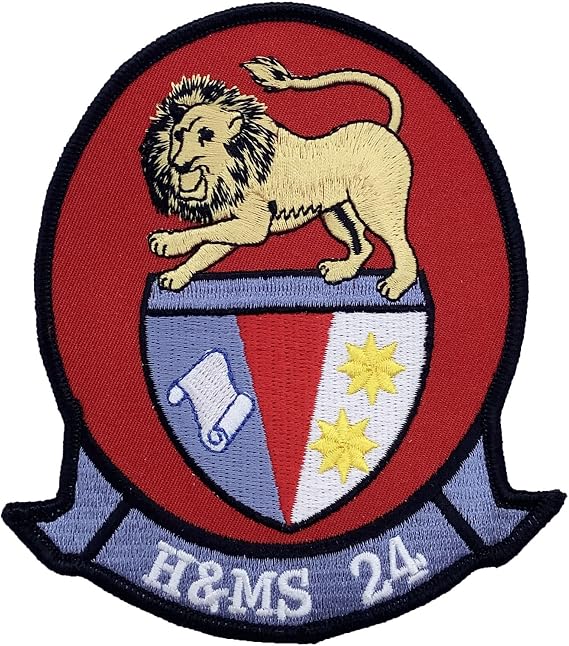 H&MS 24 Patch - Plastic Backing