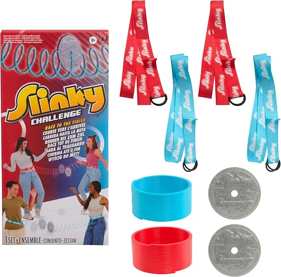 Slinky Challenge Game, Interactive Four Player Game