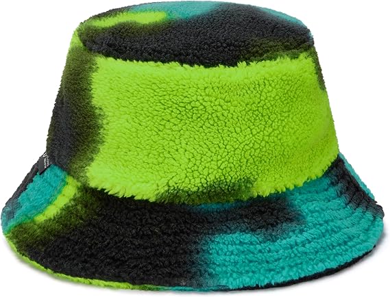 Mercedes AMG Petronas F1 Spray Camo Fleece Bucket Hat - Multicolor - One Size Fits Most