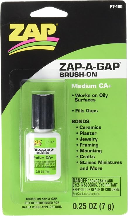 Pacer Technology (Zap) Brush on Zap a Gap Adhesives, 1/4 oz