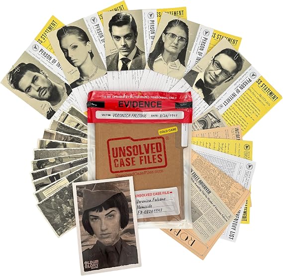 Unsolved Case Files | Falcone, Veronica - Cold Case Murder Mystery Game | Can You Solve The Crime?