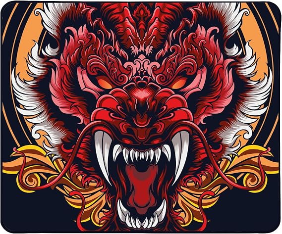 Klasse Longteng Huoyun Special Edition 480x400x4 mm Gaming E-Sports Oyuncu Mouse Pad (Tiger Taiga V2)