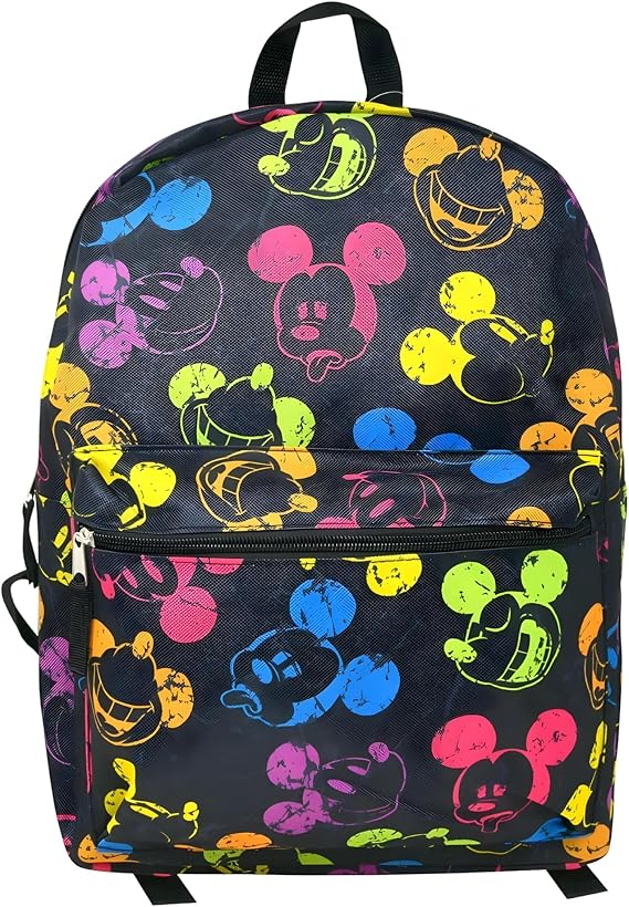Mickey Mouse Uni Kids Classic Everyday Backpack, Multicolor, Medium, Classic Everyday Backpack