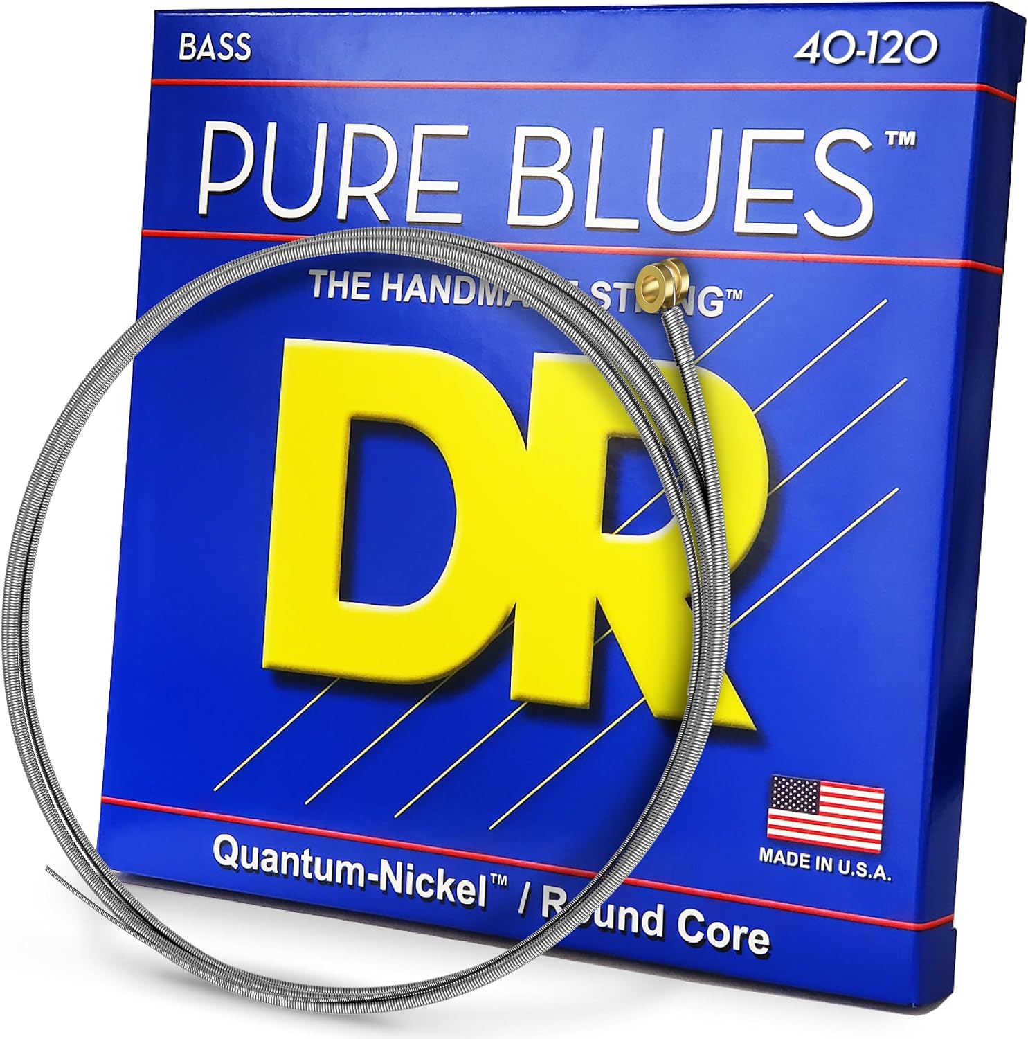 DR Strings PURE BLUES Bass Guitar Strings PB5-40