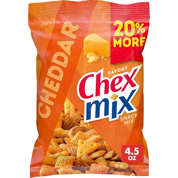 Chex Mix Cheddar Snack Mix, 4.5 oz
