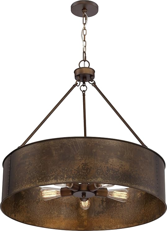 Nuvo Lighting 60/5895 Five Light Pendant, Brass, Pack of 1