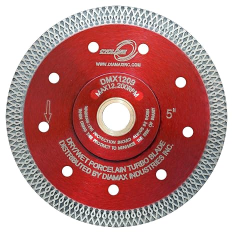 Diamax Cyclone 7" Porcelain Tile Turbo Blade