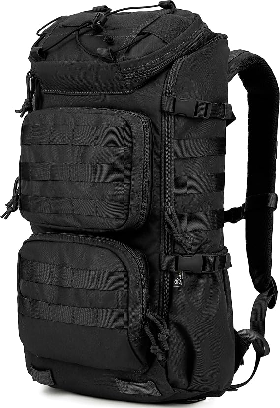 Mardingtop Tactical Backpacks Molle Hiking daypacks for Motorcycle Camping Hiking Military Traveling,25L Backpack