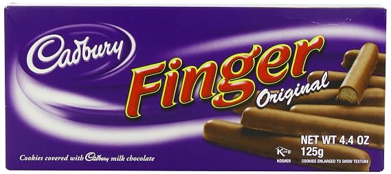 Cadbury Fingers Milk, 4.02 Ounce (114g)