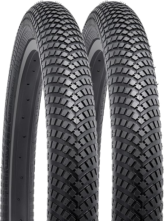 YUNSCM 2-PCS 20" Road Bike Tires 20x2.30/54-406 Compatible with Road Bike 20x2.3 20 x 2.30 Bike Bicycle Tires