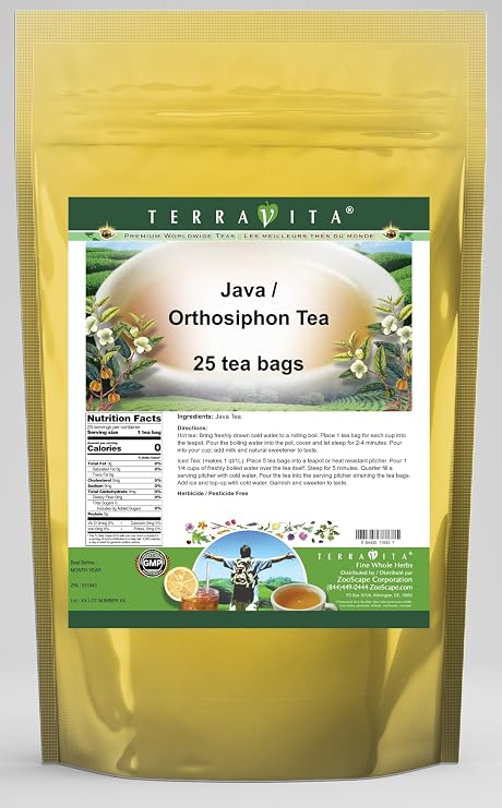 Java Tea/Orthosiphon Tea (25 tea bags, ZIN: 511043)