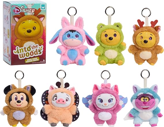 HAPPY HAUL Disney Into the Woods Vinyl Plush Clip-on Surprise Toy