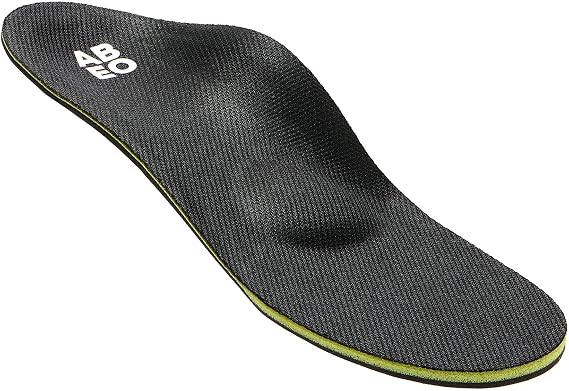 ABEO Premium Metatarsal Insoles for Women | Orthotic Inserts Women | Metatarsalgia Relief with Heel Cupping Black, 8.5 Medium