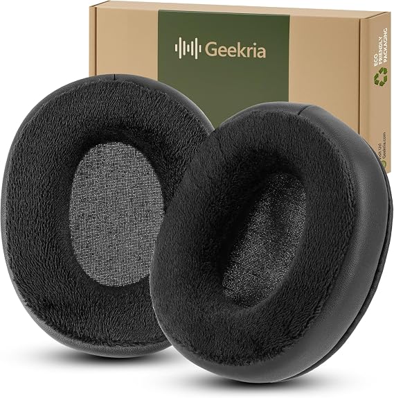 Geekria Leather & Velour Ear Pads for SteelSeries Arctis 7/9/Pro