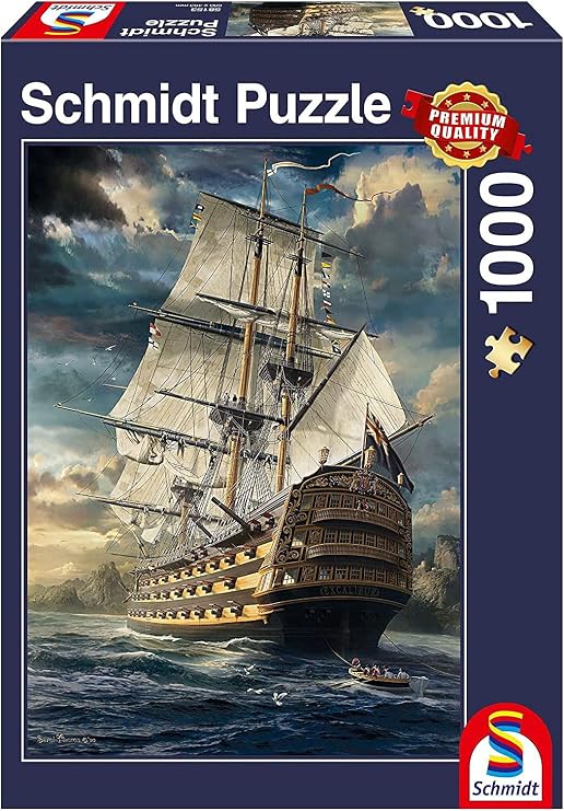 Sails-Set Jigsaw Puzzle, 1000-Piece