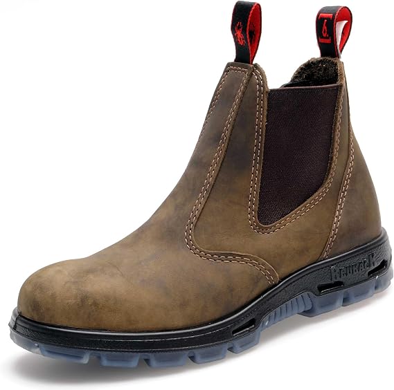 RedbacK Bobcat Boots Soft Toe Iron Bark UK 11, Iron Bark