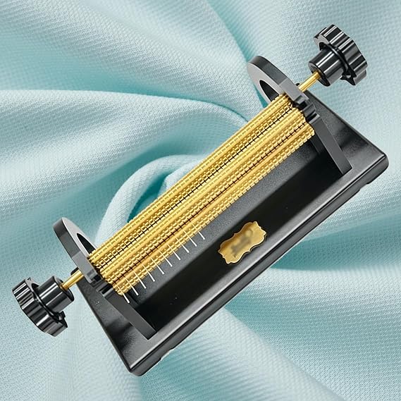 Smocking Pleater Sewing Machine, 24/32 Row Single Machine with 47 Needle Positions, Needle Spacing 0.5cm, for Costume and Craft Sewing Projects 24rows
