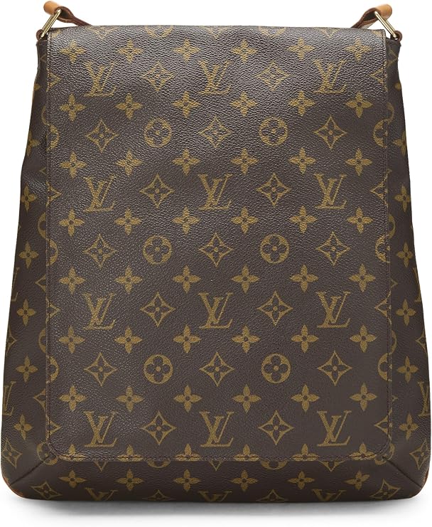 Pre-loved Monogram Canvas Musette, Brown