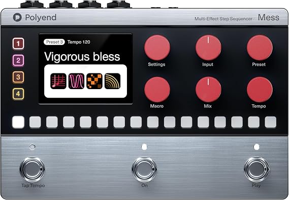 Polyend MESS Multi-effect Step Sequencer Pedal