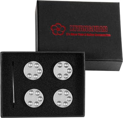 4Pcs Guitar Potentiometer Control Knobs for 6mm0.24 Dia. Shaft Pots - Knurled Volume and Audio Switch Knob Replacement for Electric Guitar or Precision Bass - Zinc Alloy Silver