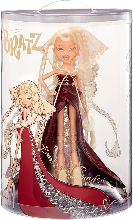 Bratz 2025 Bratzaversary Jade Collector's Doll - 1 x Fashion Doll with Accessories Dress Blonde Hair and Stand - Collectible and Children's Toy - from 6 Years