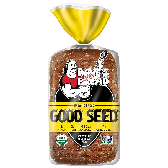 Dave's Killer Bread Good Seed Organic Bread, 27 oz Loaf