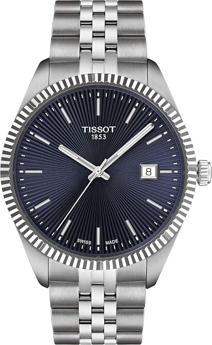 Tissot Ballade, Swiss Quartz, 40mm, Blue Dial, Mens Watch