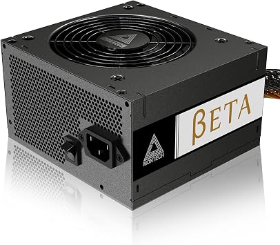 Montech BETA 2 550W Power Supply, ATX 3.1 Ready, 80+ Bronze Certified, DC-to-DC Stability, Industrial Japanese Main Capacitor, Full Protection Suite