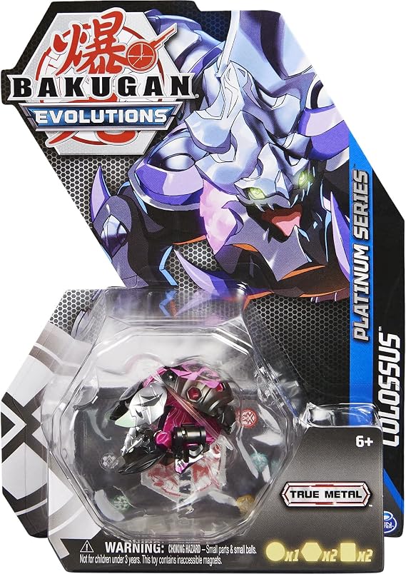 Bakugan Evolutions 2022 Platinum Series Diecast Darkus Colossus