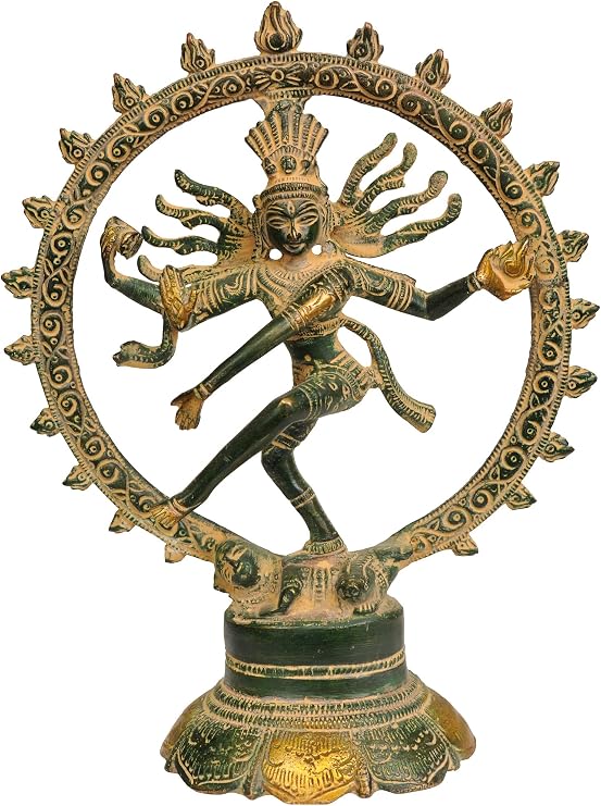 Exotic India Nataraja (Small Statue) - Brass Statue