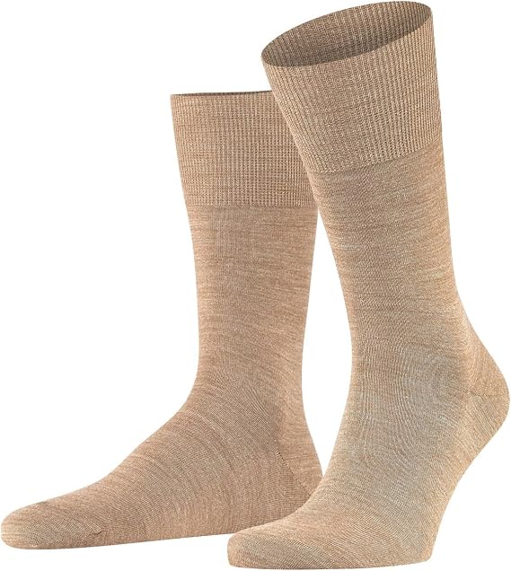 FALKE Men's Airport Wool Dress Socks, 1 Pair