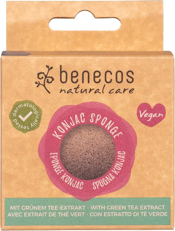 Benecos Natural Konjac Sponge Green Tea