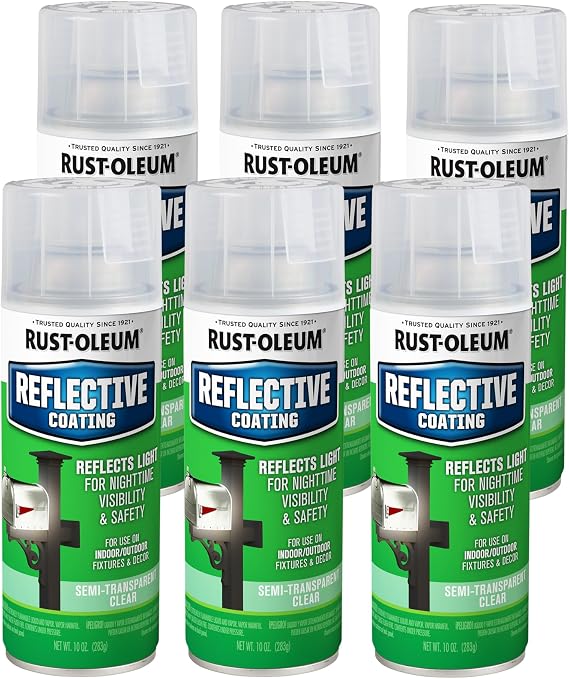 Rust-Oleum Reflective Semi-Transparent Clear Spray Paint