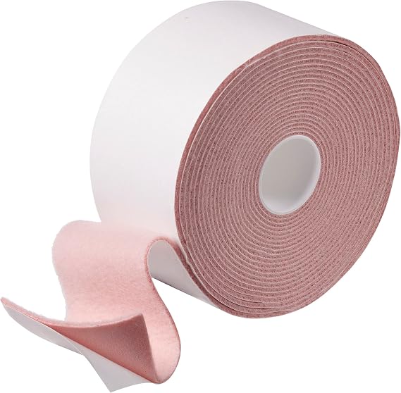 Happy Hippo Moleskin for Feet, Heavy Duty 2" by 15 Feet (1 Roll)