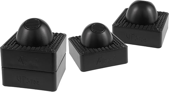 Acurit Upsyde Angle Lifts for Drawing Boards, Lightpad, Tracing Tablets- Stackable Lifting Pucks Holds Flat Items in Place to Create Any Angle - Pack of 4