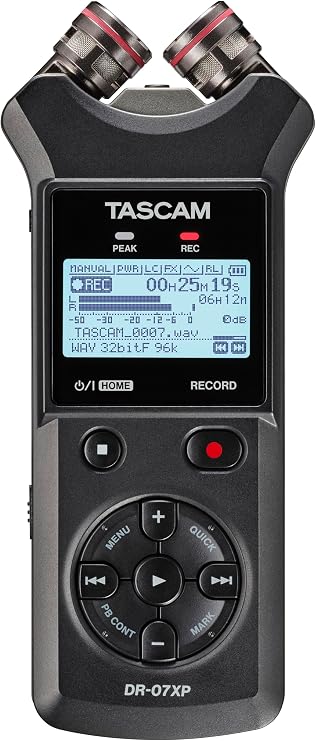 Tascam DR-07XP 32-Bit El Tipi Kayıtçı USB Ses Arabirimi