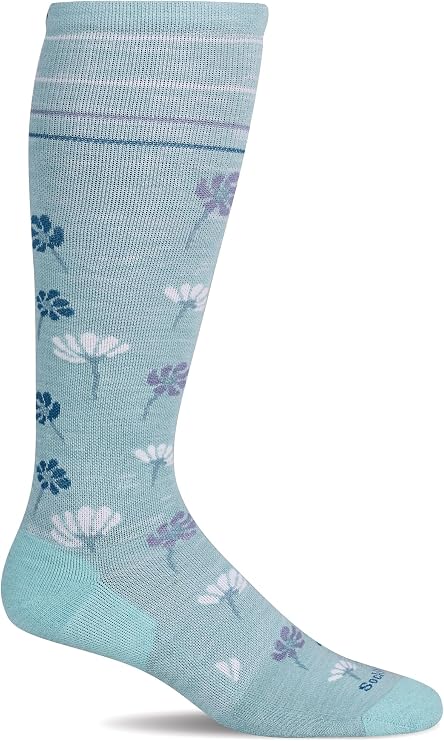 Sockwell Women's Field Flower Moderate Graduated Compression Sock