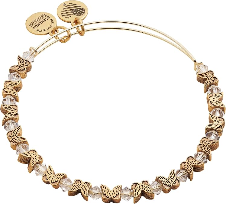 Alex and Ani Angel Wing Beaded Bangle