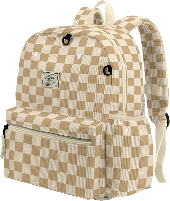 atgark Corduroy Toddler Backpack for Boys Girls Kids Preschool Backpacks