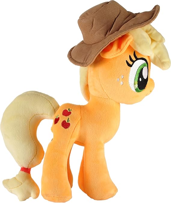 My Little Pony - Applejack Plush Toy - Officially Licensed Product, Soft and Cuddly Collectible for Fans and Collectors - Ideal Gift for Kids and Adults - Ages 3+